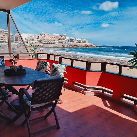 Front Line Beach With Fantastic Terrace. Telde Exterior photo