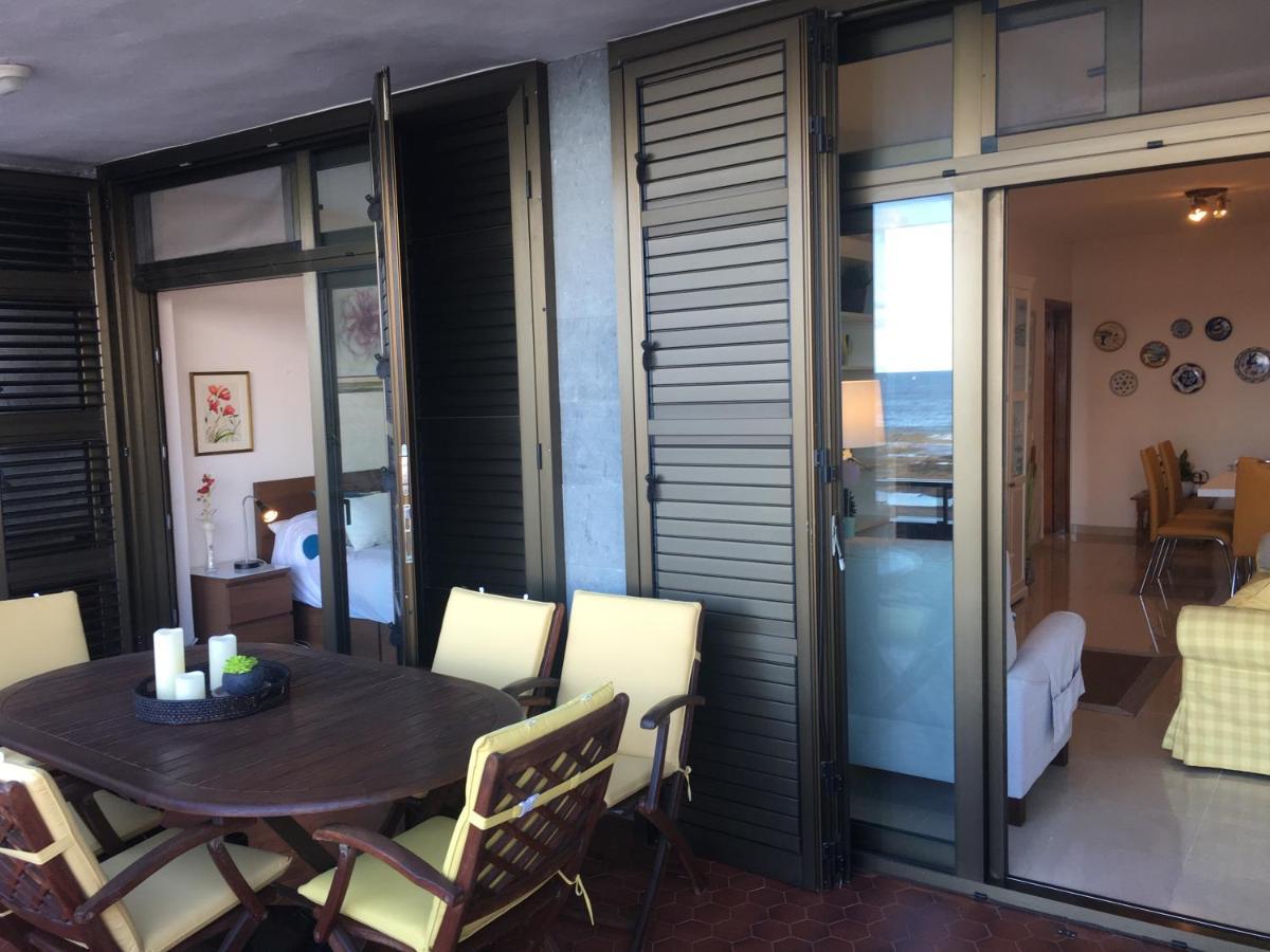 Front Line Beach With Fantastic Terrace. Telde Exterior photo