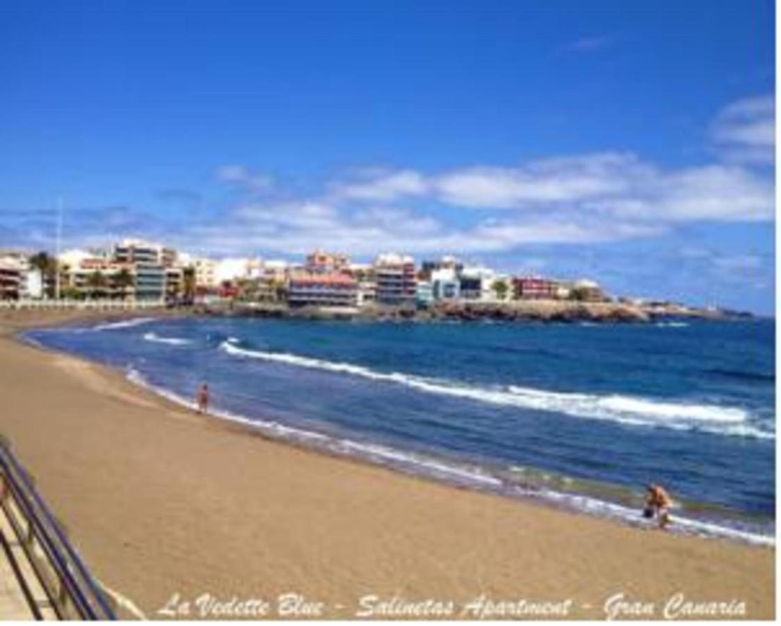 Front Line Beach With Fantastic Terrace. Telde Exterior photo