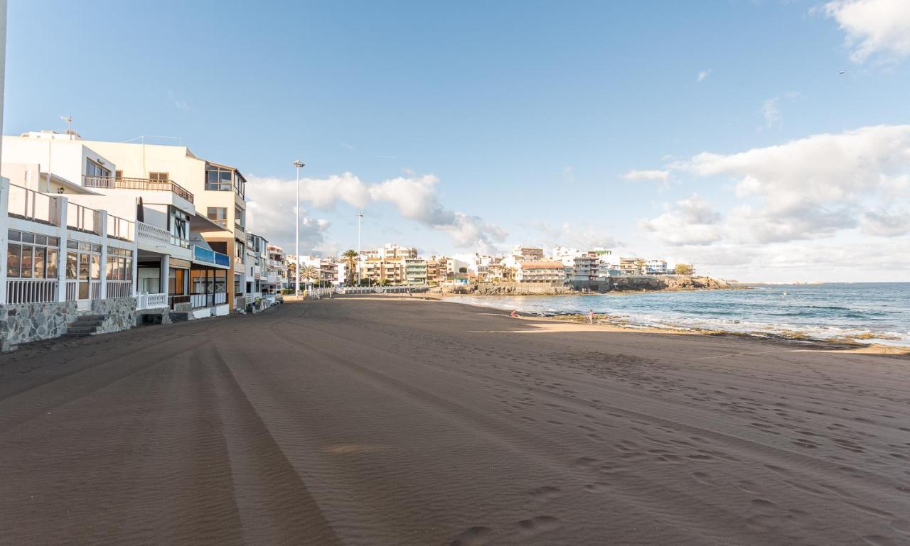 Front Line Beach With Fantastic Terrace. Telde Exterior photo