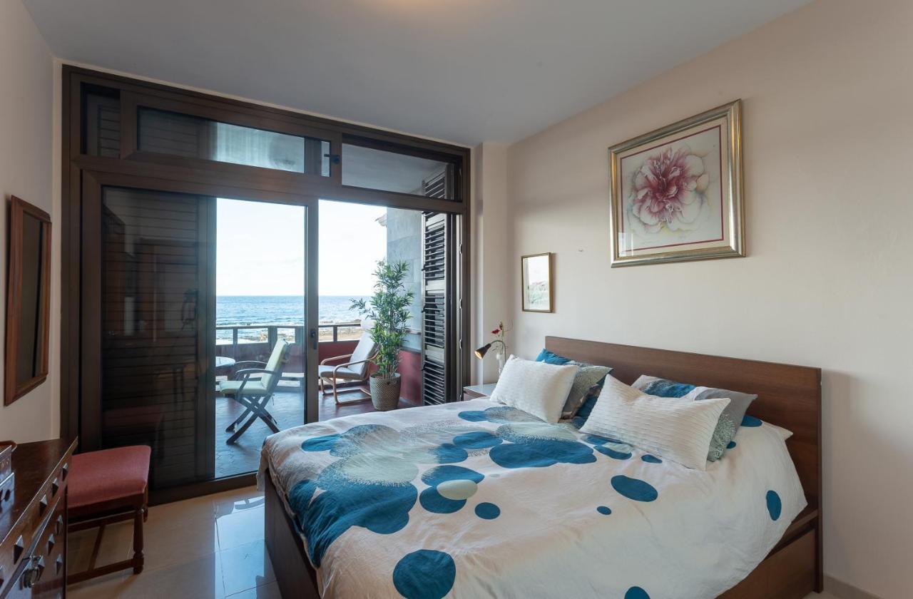 Front Line Beach With Fantastic Terrace. Telde Exterior photo