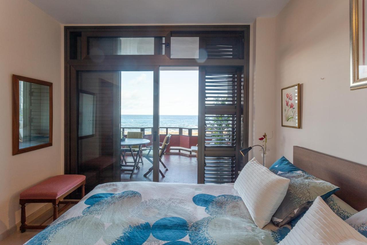 Front Line Beach With Fantastic Terrace. Telde Exterior photo