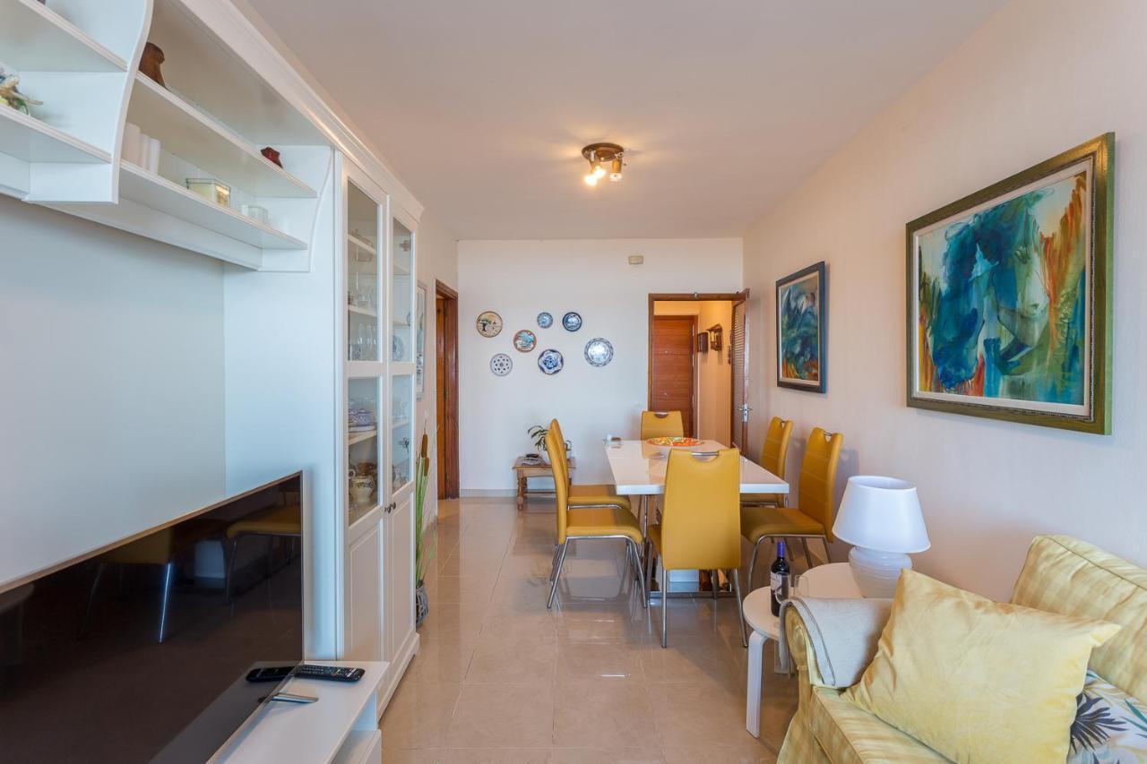 Front Line Beach With Fantastic Terrace. Telde Exterior photo